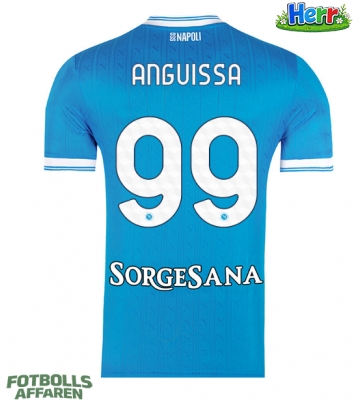 SSC Napoli Frank Anguissa #99 Hemmatröja 2025-26 Kortärmad